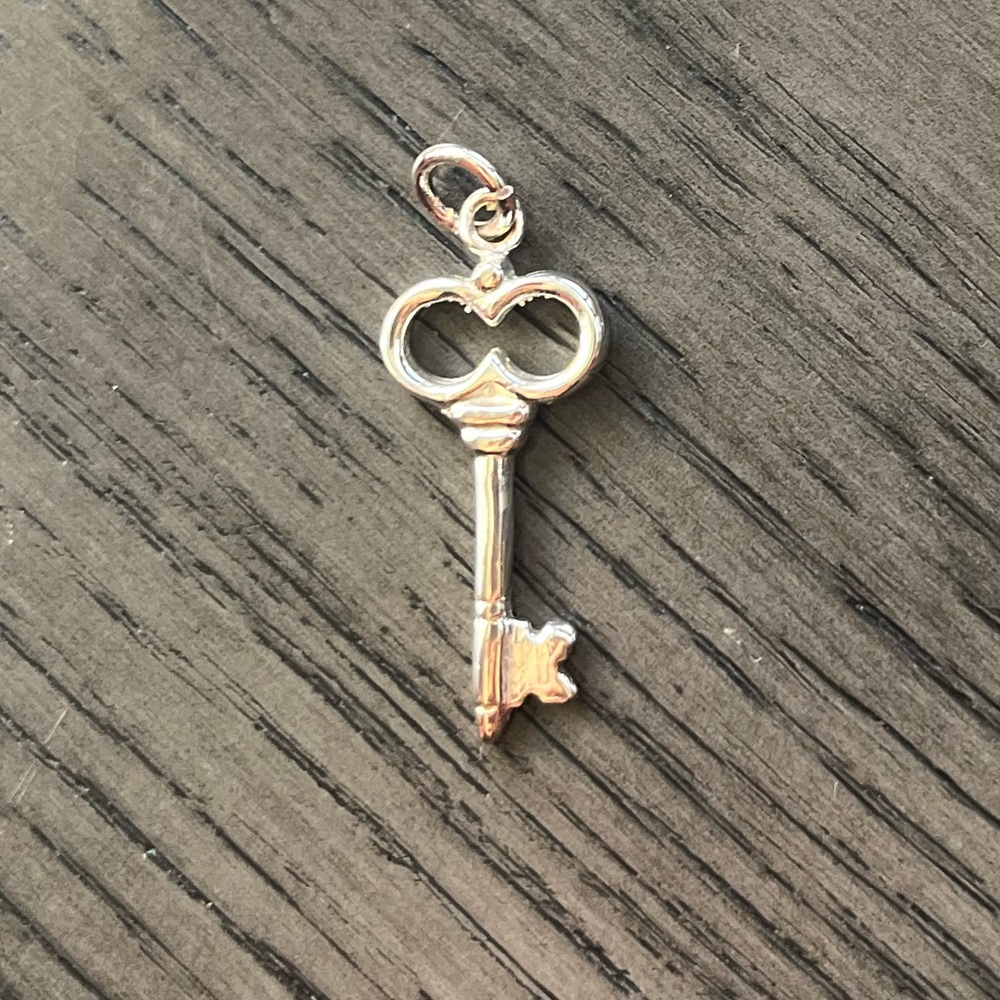 Sterling Silver Key Pendant